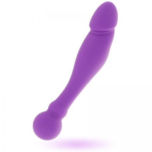 INTENSE SILICONE RICK DUAL PURPLE - Dildos  /  Ομοιώματα  πέους