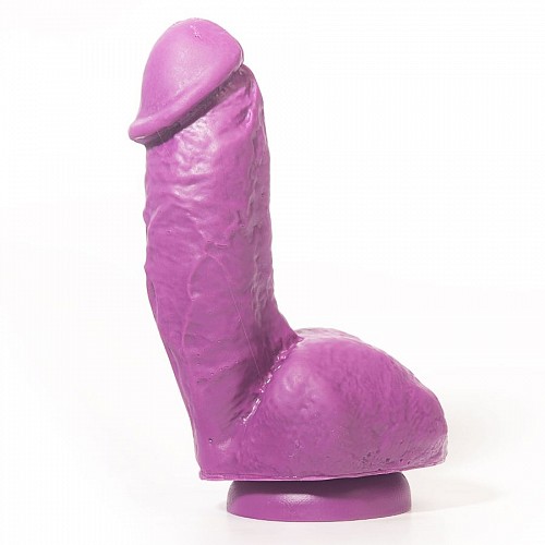 PINK ROOM ELIAN REALISTIC DILDO PURPLE 17.5 CM - Dildos  /  Ομοιώματα  πέους