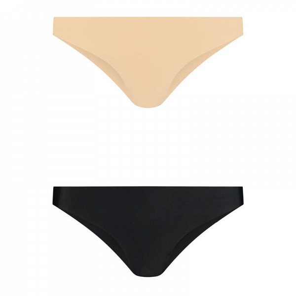 BYE BRA INVISIBLE BRAZILIAN 2 PACK M