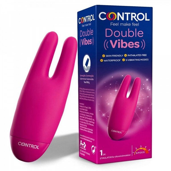 CONTROL DOUBLE VIBES FOR CLITORAL STIMULATION