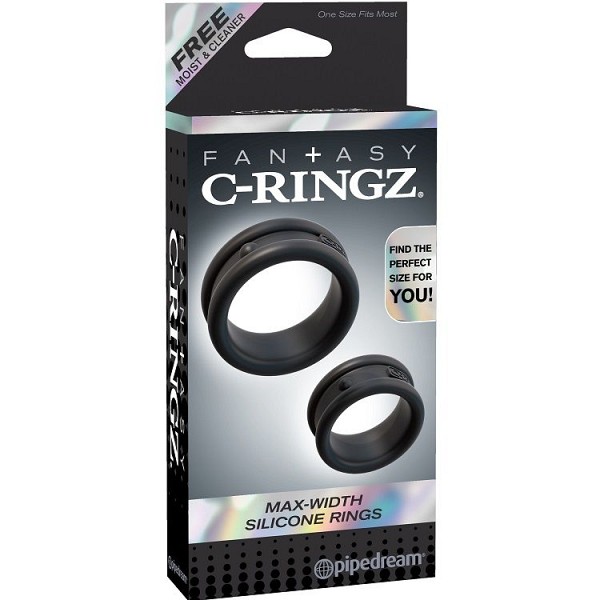 FANTASY C-RINGZ MAX/WIDHT SILICONE RINGS