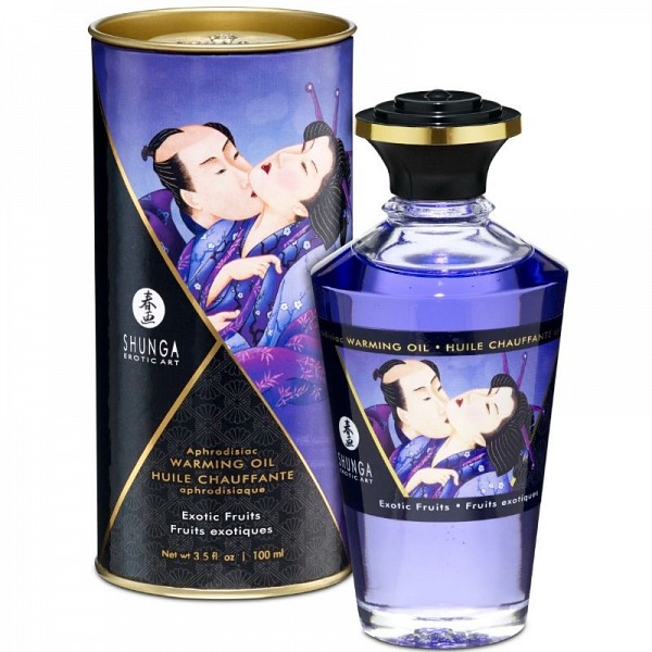 SHUNGA APHRODISIAC WARMING OIL EXOTIC FRUITS 100 ML