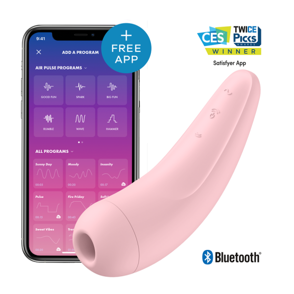 SATISFYER CURVY 2+  PINK