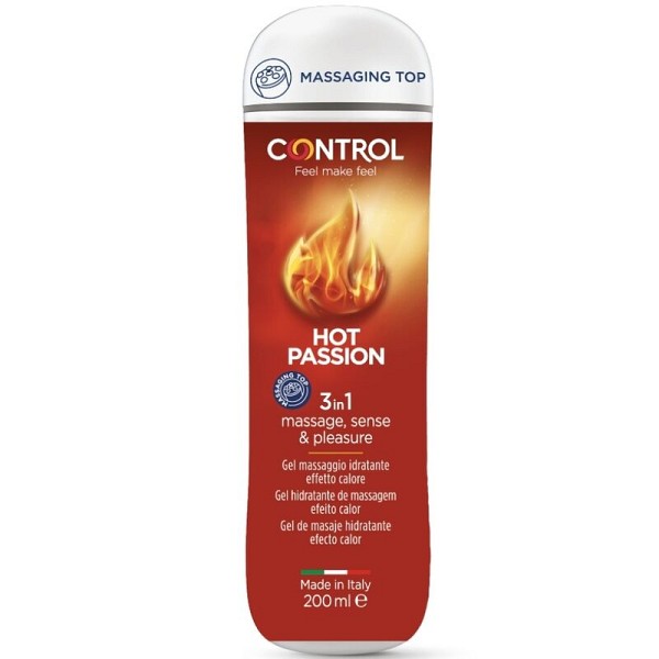 CONTROL HOT PASSION 3 IN 1 GEL 200 ML
