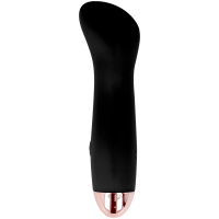 DOLCE VITA RECHARGEABLE VIBRATOR ONE BLACK 10 SPEED