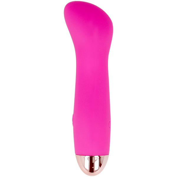 DOLCE VITA RECHARGEABLE VIBRATOR ONE PINK 10 SPEED
