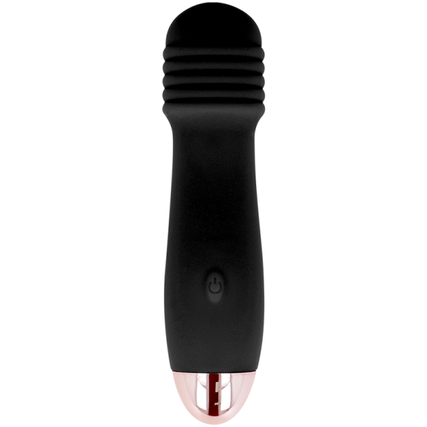 DOLCE VITA RECHARGEABLE VIBRATOR THREE BLACK 10 SPEED