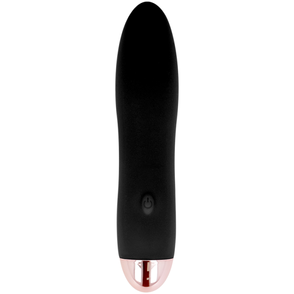 DOLCE VITA RECHARGEABLE VIBRATOR FOUR BLACK 10 SPEEDS