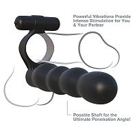 FANTASY C-RINGZ POSABLE DOUBLE PENETRATOR