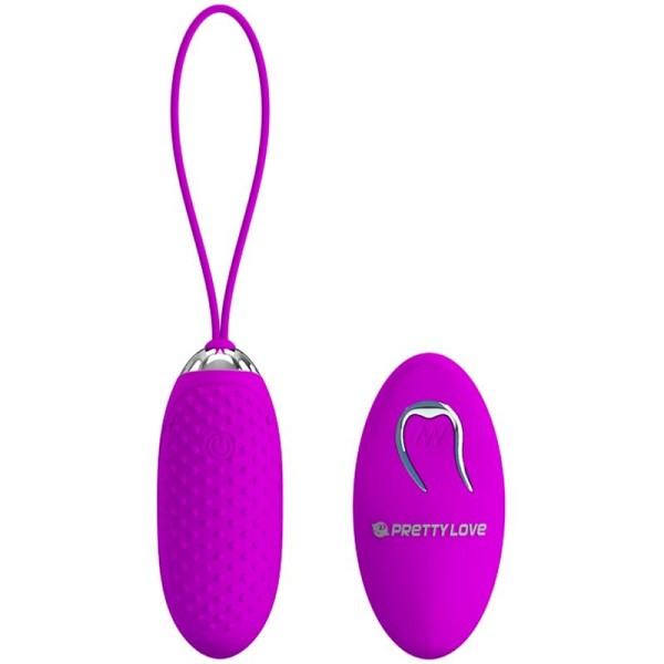 PRETTY LOVE JOANNA REMOTE CONTROL VIBRATING EGG 12 FUNCTIONS