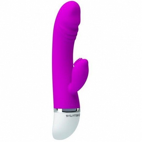 PRETTY LOVE FLIRTATION - DAVID VIBRATOR WITH RABBIT - ΠΡΟΣΟΜΟΙΩΤΕΣ