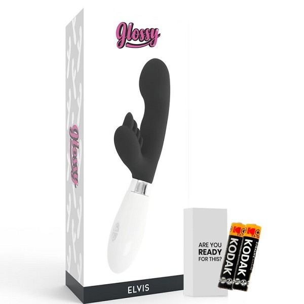 GLOSSY ELVIS RABBIT BLACK
