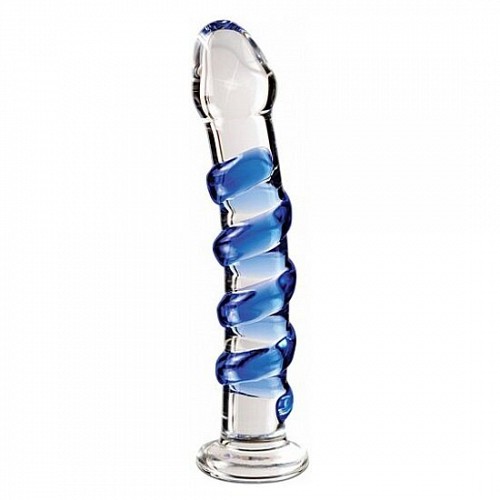 ICICLES NUMBER 05 HAND BLOWN GLASS MASSAGER - ΓΥΑΛΙΝΑ SEX TOYS