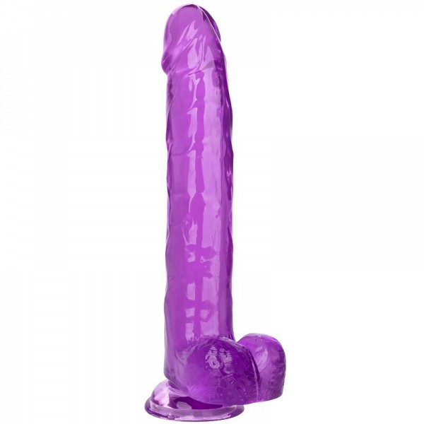 CALEX SIZE QUEEN DILDO - PURPLE 25.5 CM