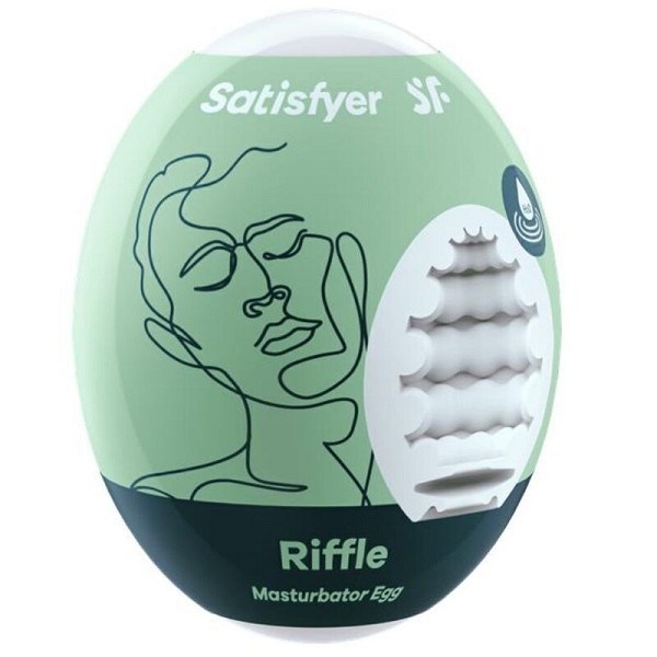 SATISFYER RIFFLE MASTURBATOR EGG