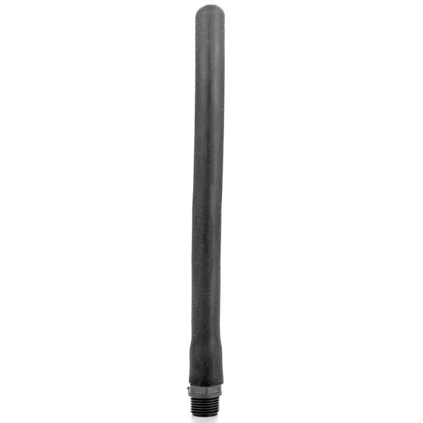 ALL BLACK SILICONE ANAL DOUCHE 27CM