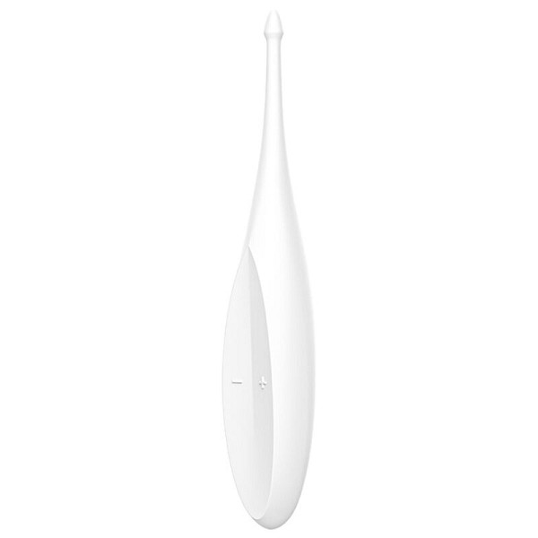SATISFYER TWIRLING FUN TIP VIBRATOR - WHITE
