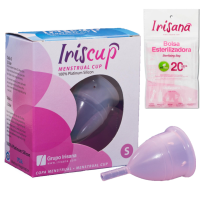 IRISCUP MENSTRUAL CUP SMALL PINK