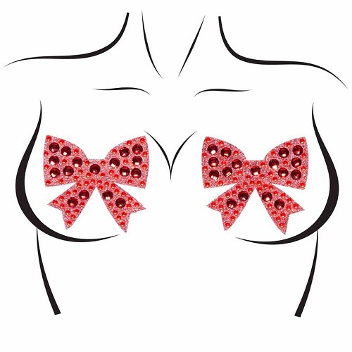 LEG AVENUE BOWS NIPPLE COVERS ONE SIZE - SEXY ΑΞΕΣΟΥΑΡ