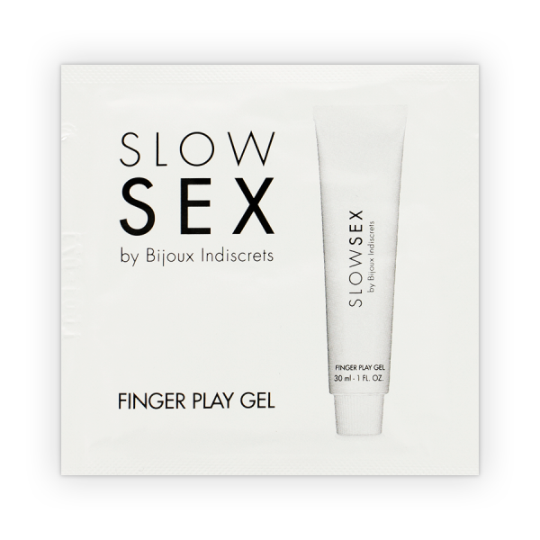 SLOW SEX FINGER PLAY GEL SINGLE DOSE