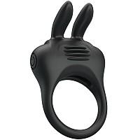 PRETTY LOVE DAVION RABBIT VIBRATOR RING