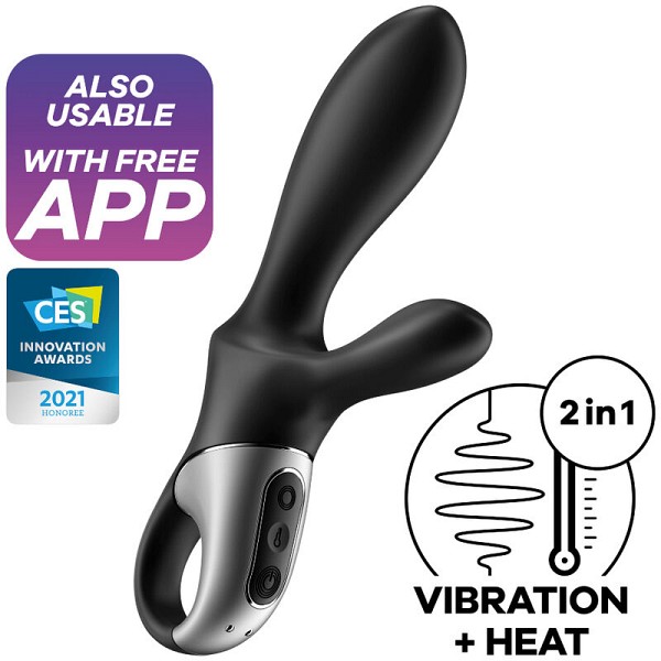 SATISFYER HEAT CLIMAX + ANAL VIBRATOR