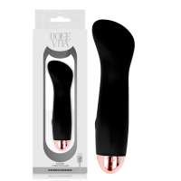 DOLCE VITA RECHARGEABLE VIBRATOR ONE BLACK 10 SPEED