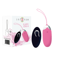 INTENSE FLIPPY II  VIBRATING EGG WITH REMOTE CONTROL PINK