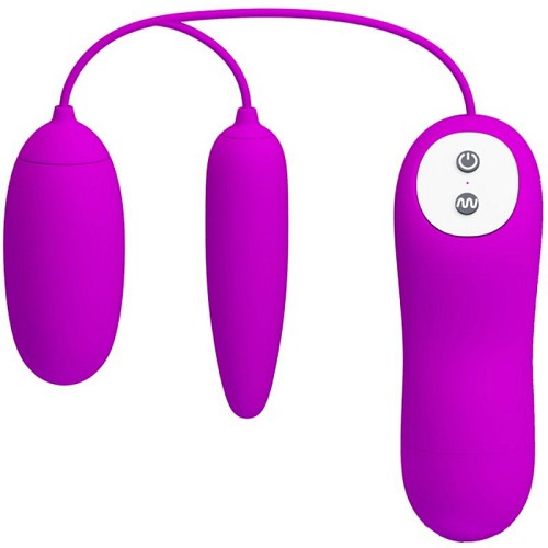 PRETTY LOVE IRMA DOUBLE VIBRATING EGG - ΠΡΩΚΤΙΚΟ