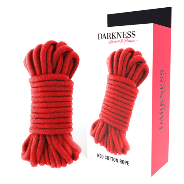 DARKNESS KINBAKU ROPE RED  5M