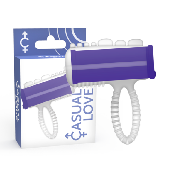 CASUAL RING TONGUE VIBRATING PURPLE