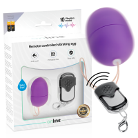 ONLINE REMOTE CONTROL VIBRATING EGG  S - PURPLE