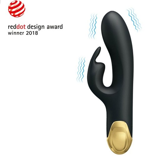 PRETTY LOVE SMART DOUBLE PLEASURE VIBRATOR - ΑΔΙΑΒΡΟΧΑ SEX TOYS