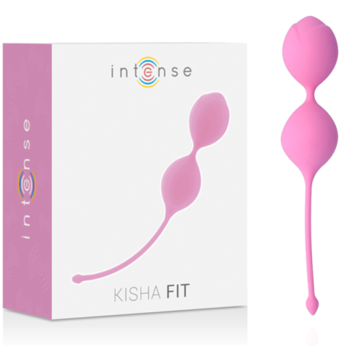 INTENSE  KISHA FIT SILICONE KEGEL PINK - ΟΡΧΕΙΣ