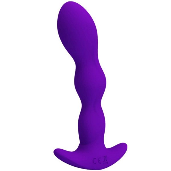 PRETTY LOVE ANAL MASSAGER 12 FUNCTIONS VIBRATION PURPLE