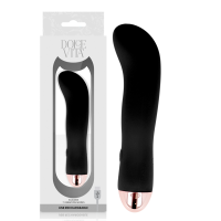 DOLCE VITA RECHARGEABLE VIBRATOR TWO BLACK 10 SPEED