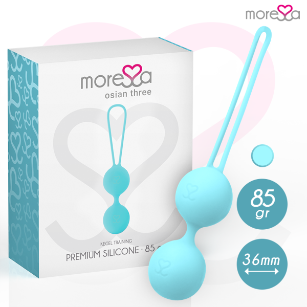 MORESSA OSIAN THREE PREMIUM SILICONE TURQUOISE