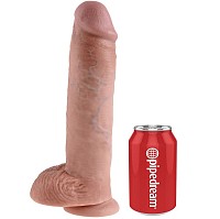 KING COCK 11 COCK FLESH WITH BALLS 28 CM