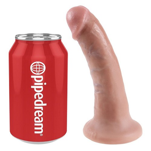 KING COCK 6 COCK FLESH 15.2 CM - ΟΜΟΙΩΜΑΤΑ ΠΕΟΥΣ /DILDO