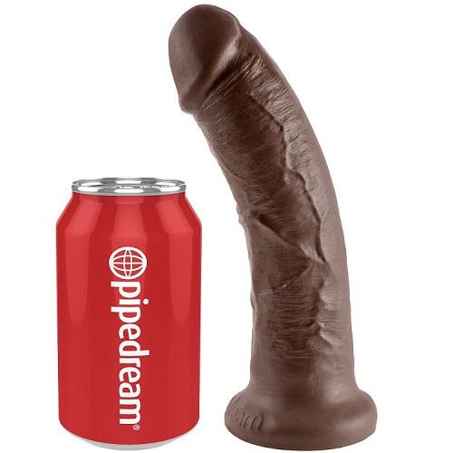 KING COCK 8 COCK BROWN 20.3 CM - Dildos  /  Ομοιώματα  πέους