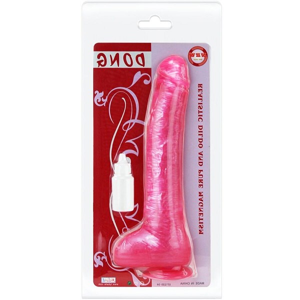 DONG REALISTIC DILDO SUCTION CUP PINK