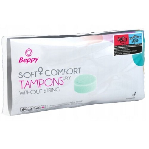 BEPPY SOFT-COMFORT TAMPONS DRY 4 UNITS - ΠΑΡΑΦΑΡΜΑΚΕΥΤΙΚΑ SEX SHOP